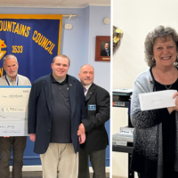 Knights of Columbus Chapters Donate to The Arc