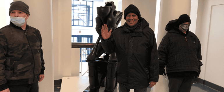 Arc residents visiting the Newark Museum of Art