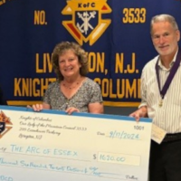 Knights of Columbus Donates to Arc Essex